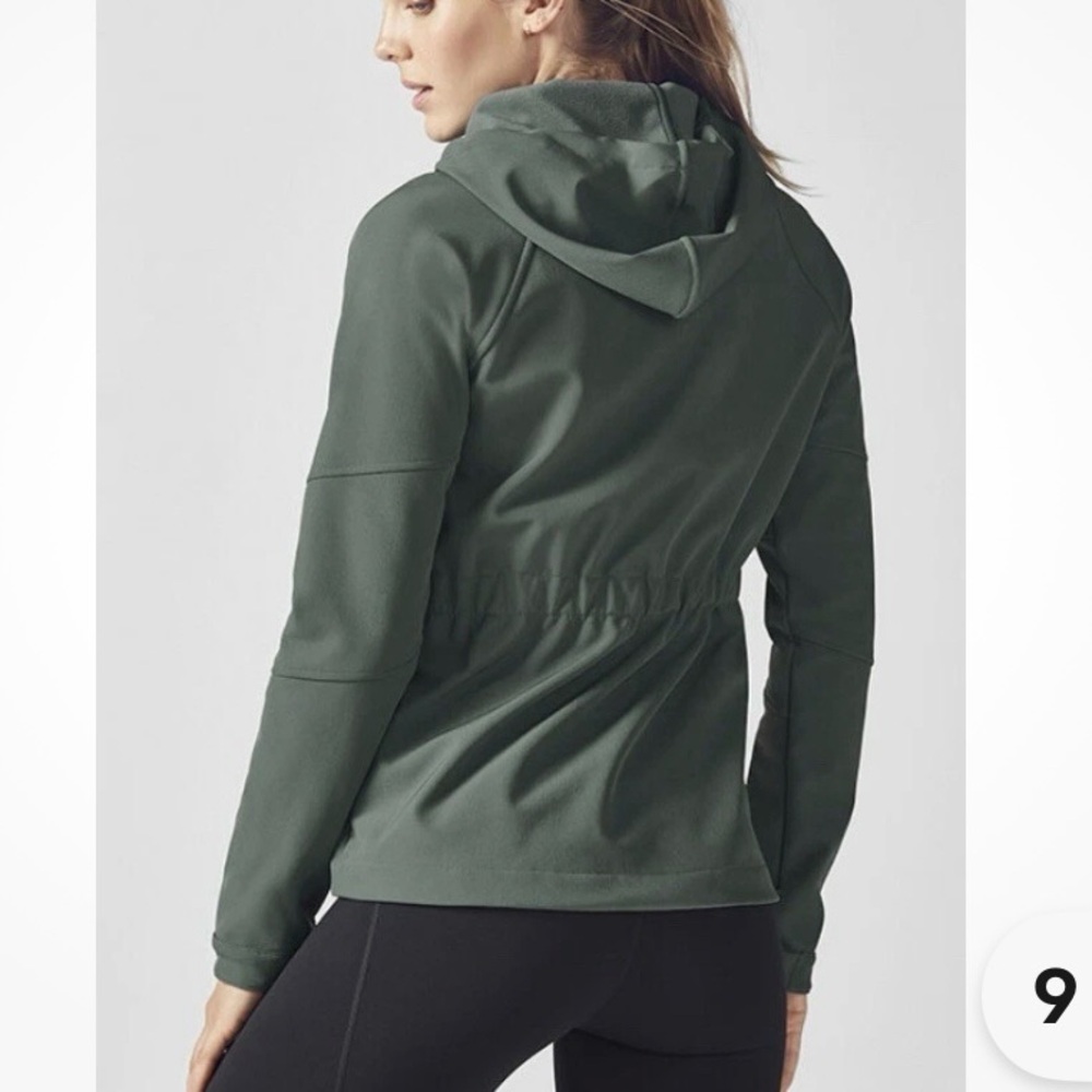 Fabletics Full Zip Hooded Performance Jacket Size… - image 2